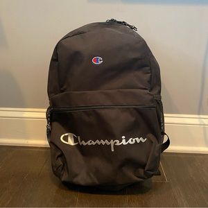 Champion black backpack